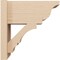 Ekena Millwork 7 1/2-in W x 14-in D x 14-in H Balboa Trad Rough Cedar Woodgrain TimberThane Outlooker, Primed Tan OUTUR075X14X14BOA04RCPR - alternate 5
